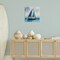 Stupell Industries Watercolor Style Sailboat Canvas Wall Art Design by Yass Naffas Designs